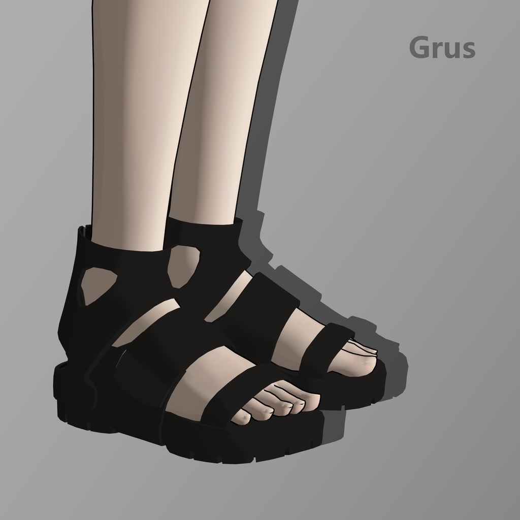 【5アバター対応】サンダル_Sandals