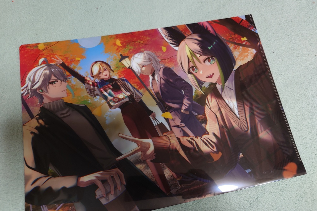 A4両面クリアファイル