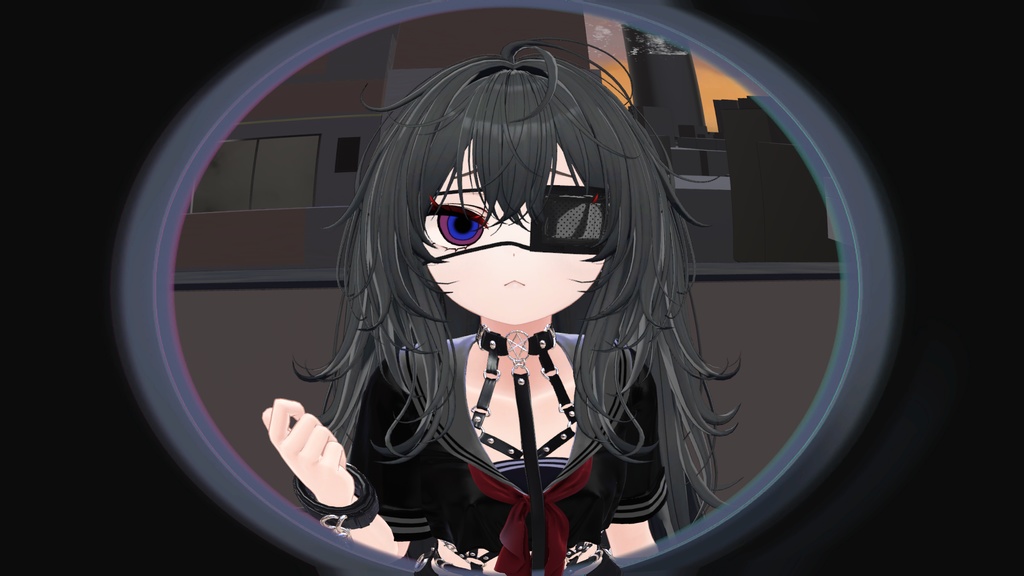 【無料】DECO*27_モニタリング_再現アイテクスチャ【21アバター対応】