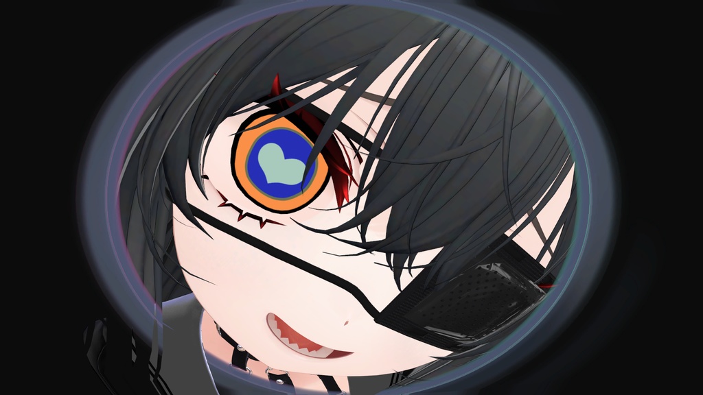 【無料】DECO*27_モニタリング_再現アイテクスチャ【21アバター対応】