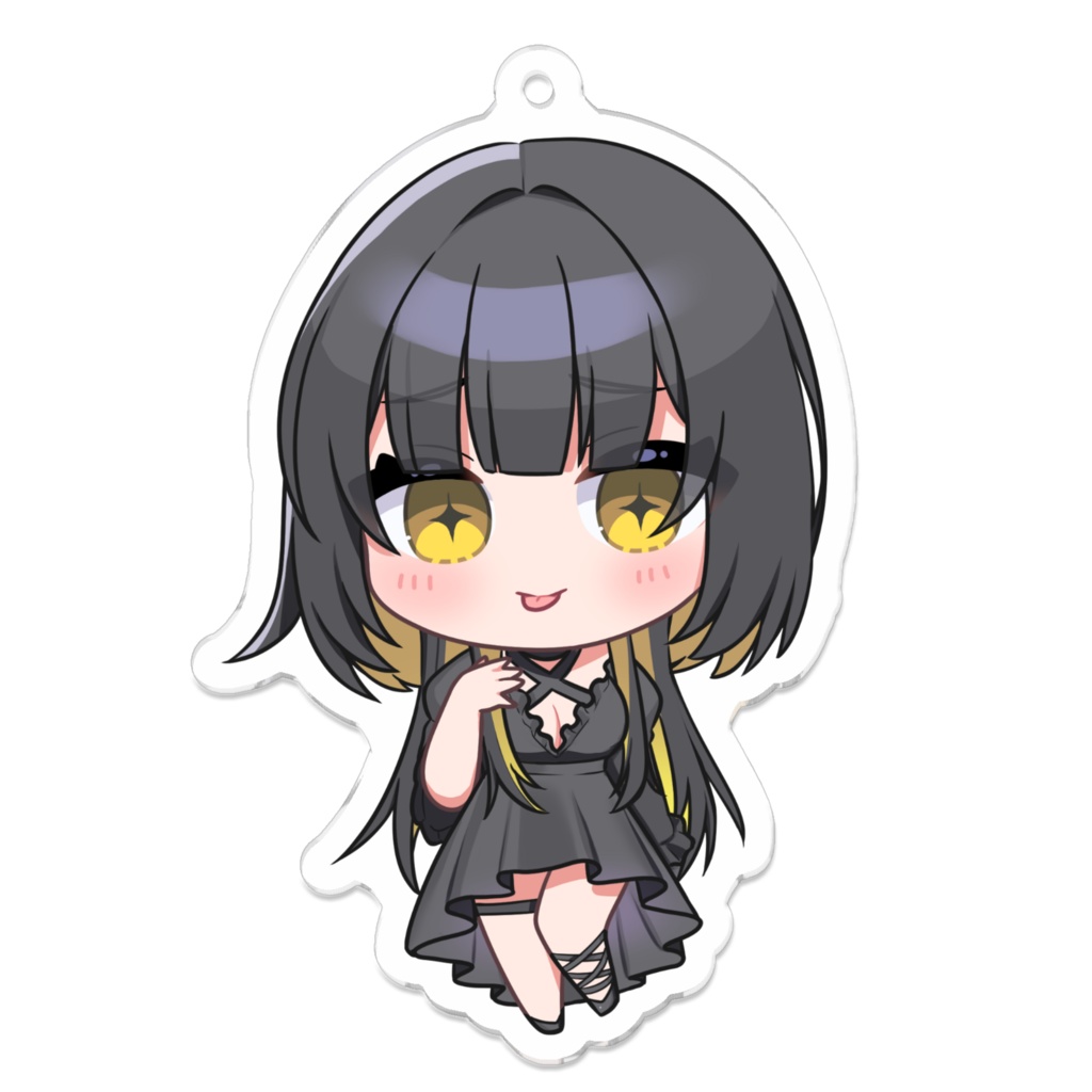 雲八はちアクリルキーホルダー