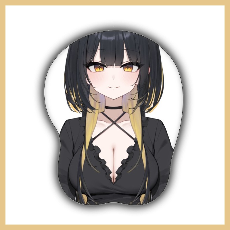雲八はちミニおっぱいマウスパッドキーホルダー