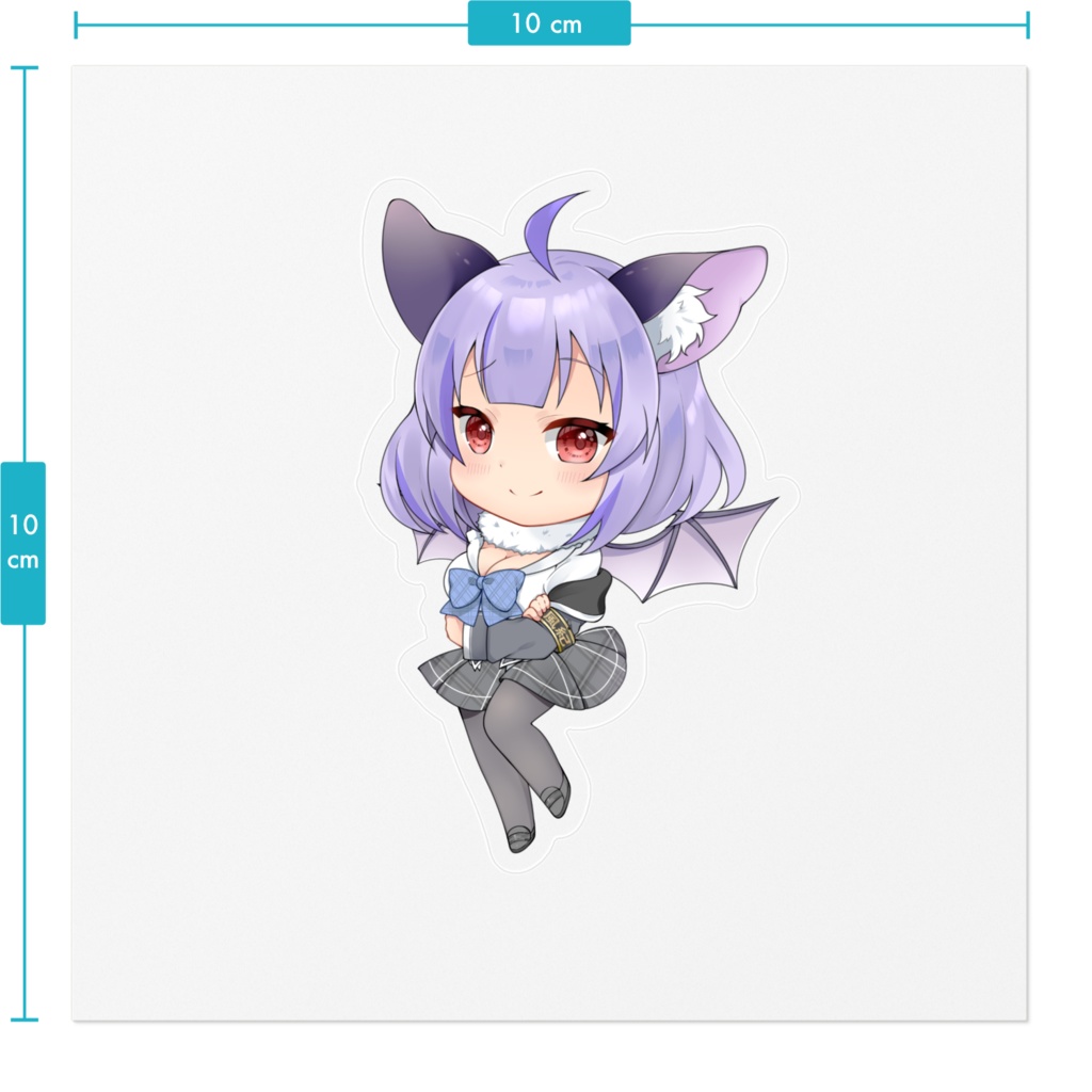 【ベスティア学園】天間舘ルシエSD第二弾クリアステッカー