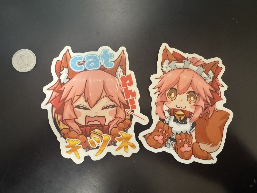 タマモキャットステッカー2種セット