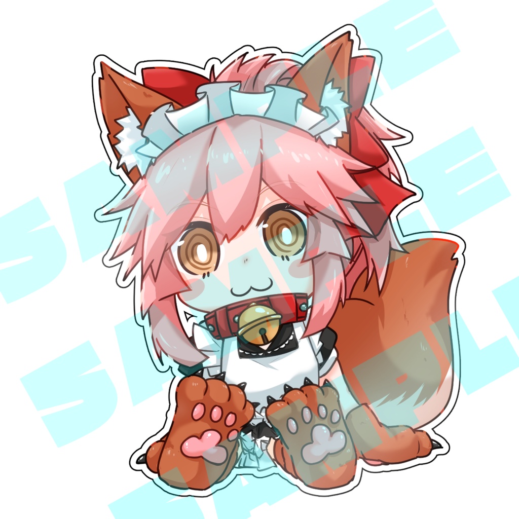 タマモキャットステッカー2種セット