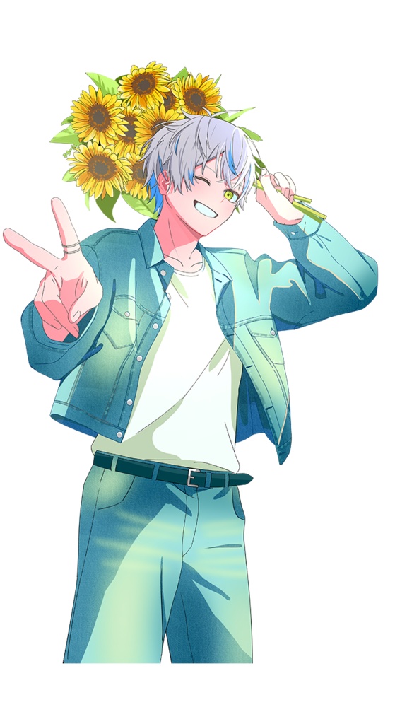 インスタ風クリアカード（Gen・ぎんちゃん）