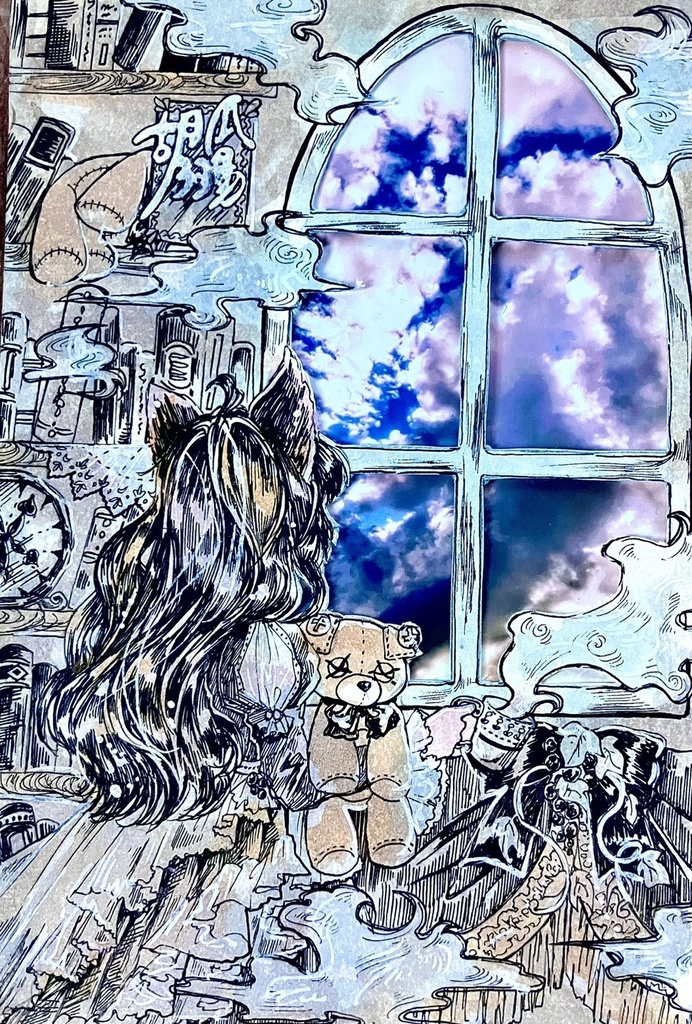 子猫の窓辺