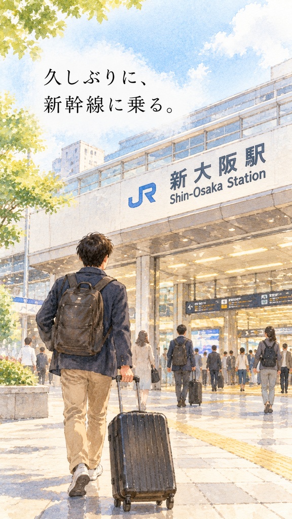 ぼくらを運ぶ ”電車”　全５０ページの大人の絵本・PDF版