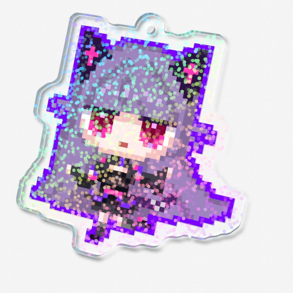 キラキラ💖アクリルキーホルダー