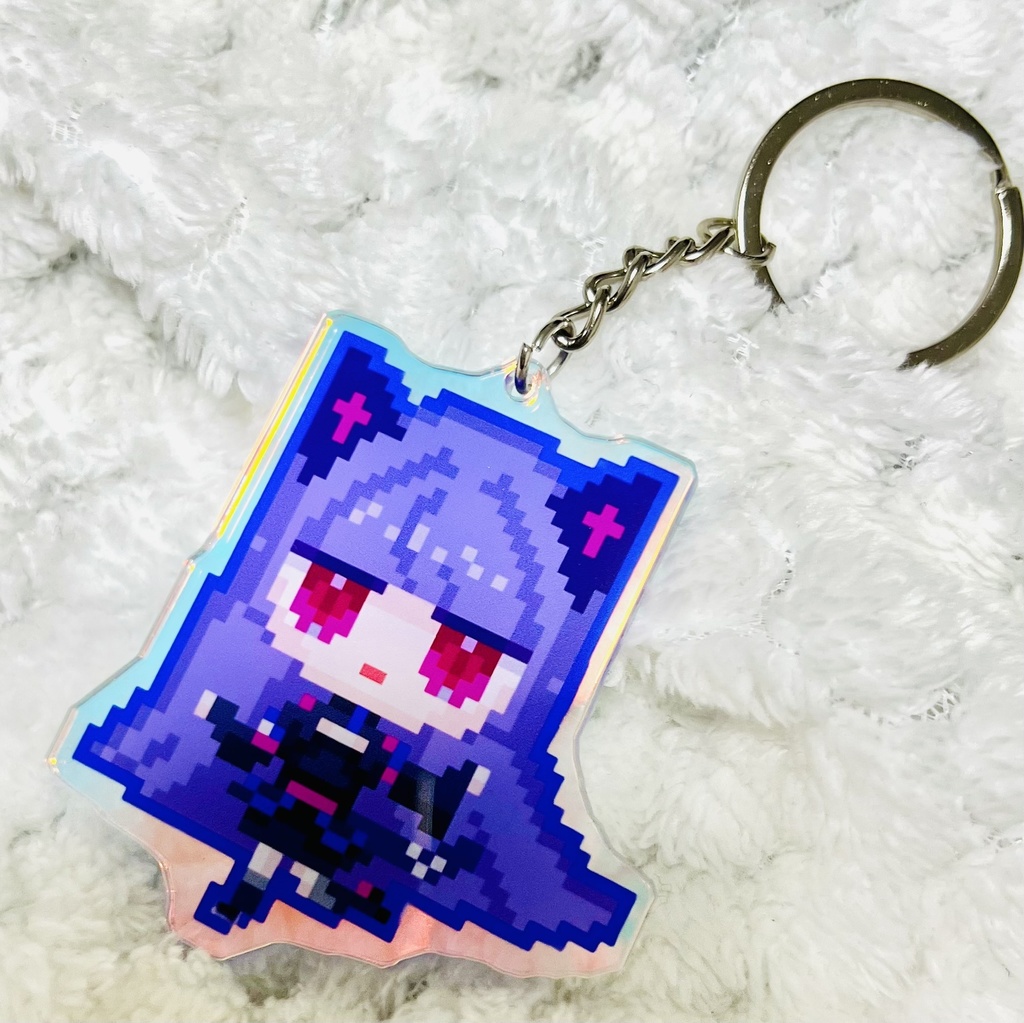 ドット絵アクリルキーホルダー