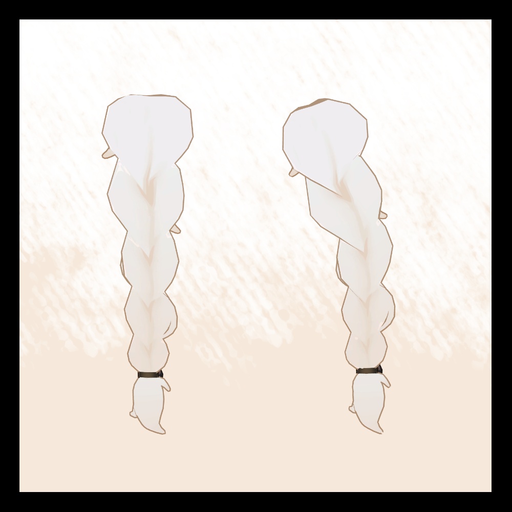 【無料】三つ編みアクセント【MA】