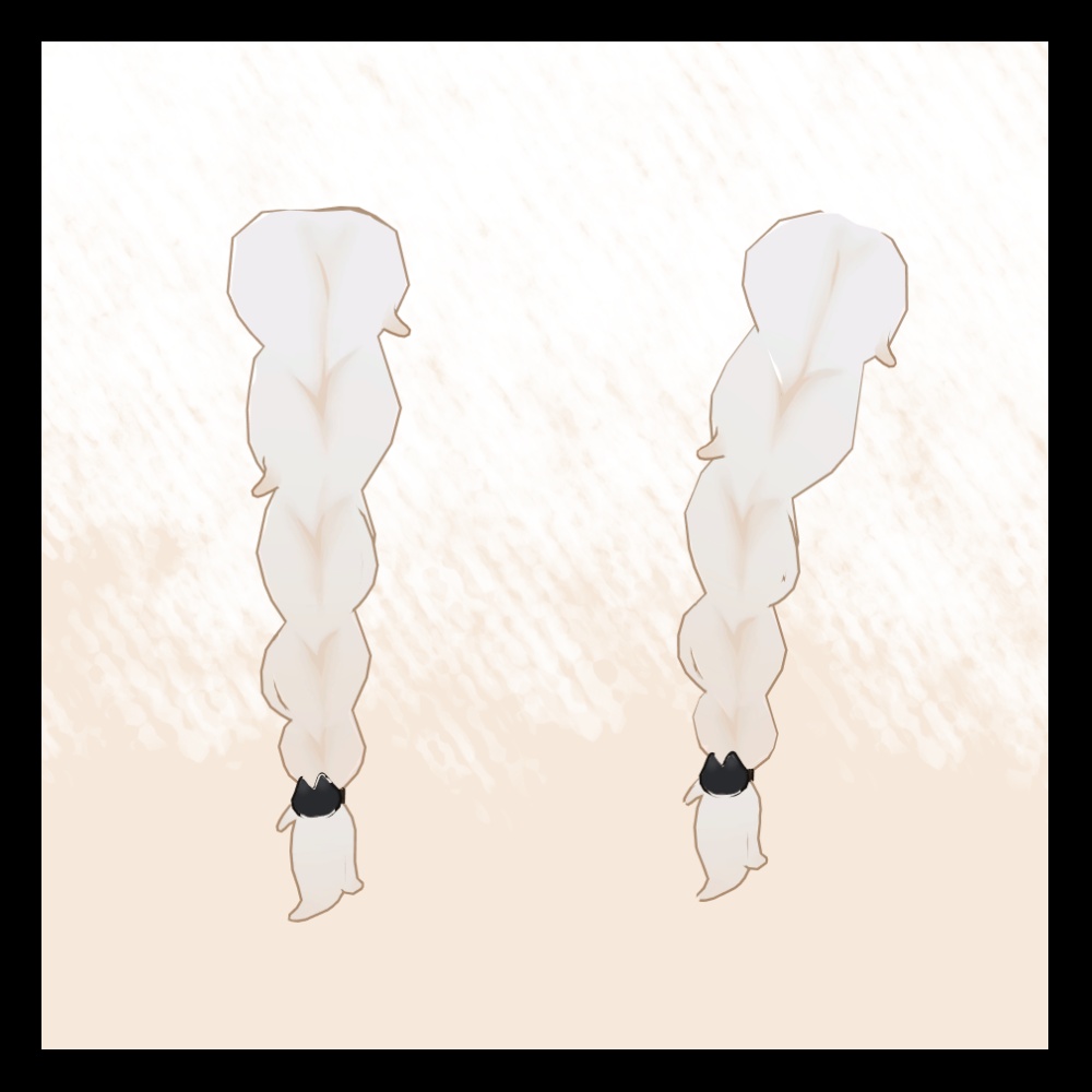 【無料】三つ編みアクセント【MA】