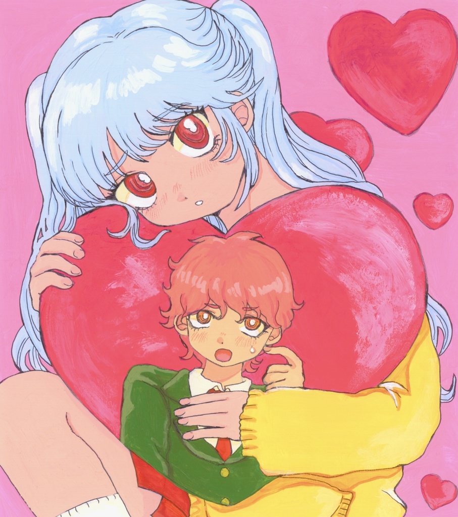 バレンタイン・キッス/2月 原画