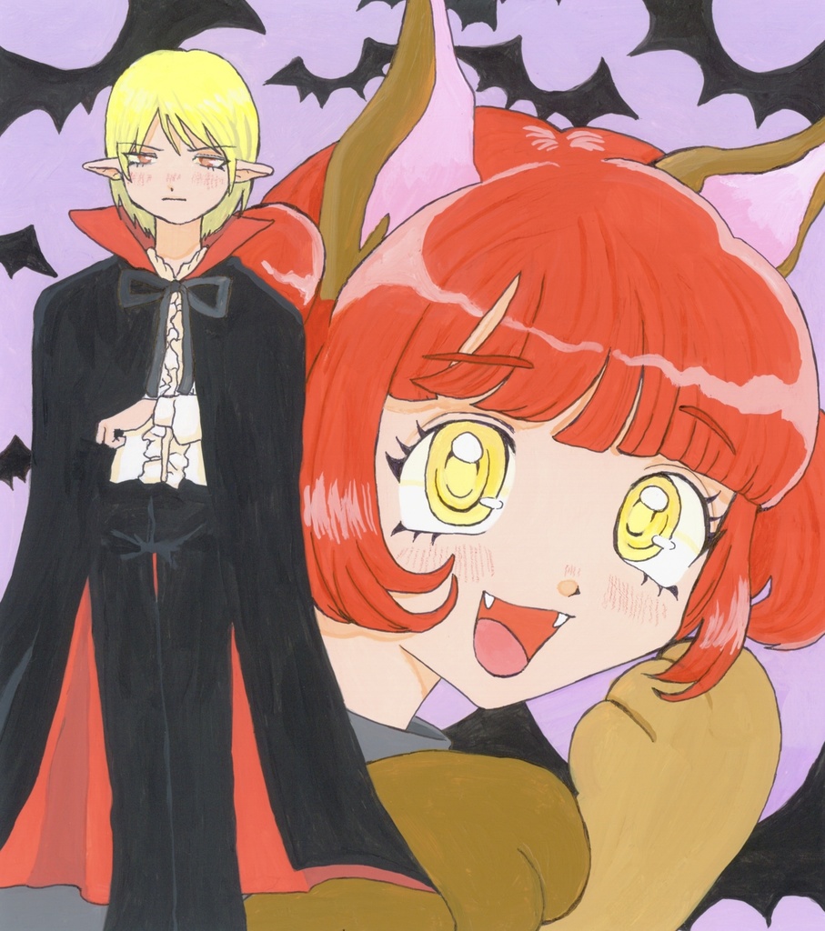 ハッピーハロウィン/10月 原画