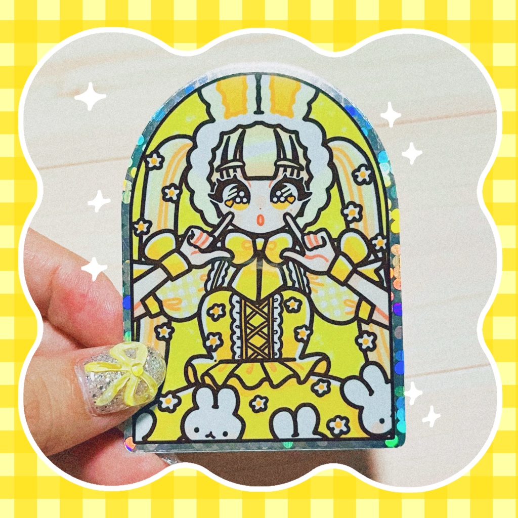 ゆるぽっぷガールズ / ホログラムステッカー