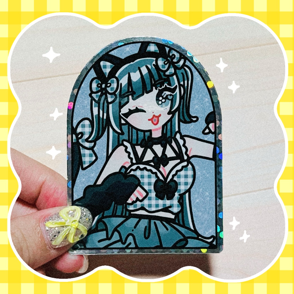 ゆるぽっぷガールズ / ホログラムステッカー