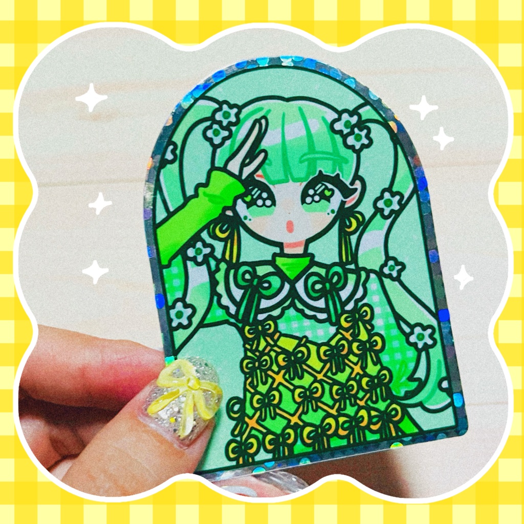 ゆるぽっぷガールズ / ホログラムステッカー