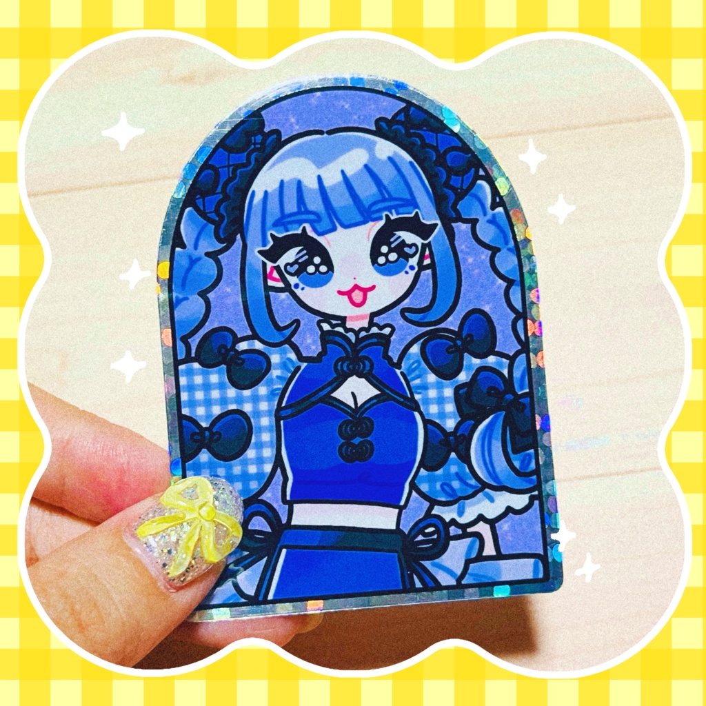 ゆるぽっぷガールズ / ホログラムステッカー