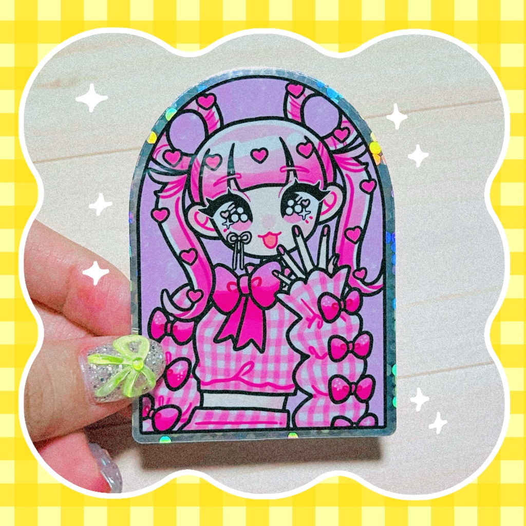 ゆるぽっぷガールズ / ホログラムステッカー
