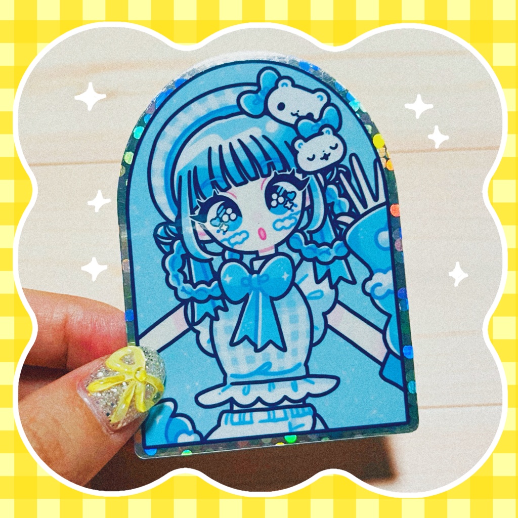 ゆるぽっぷガールズ / ホログラムステッカー