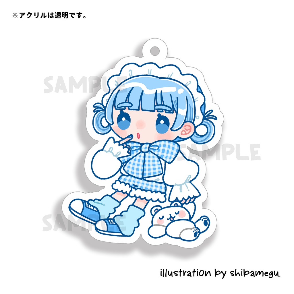 ミニマムぱ〜てぃ〜ズアクリルキーホルダー(全3種類)