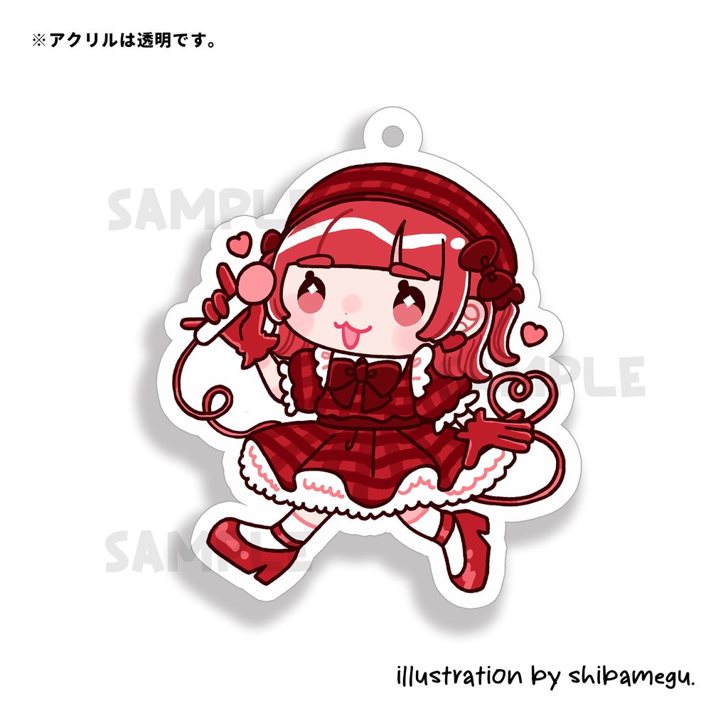 ミニマムぱ〜てぃ〜ズアクリルキーホルダー(全3種類)
