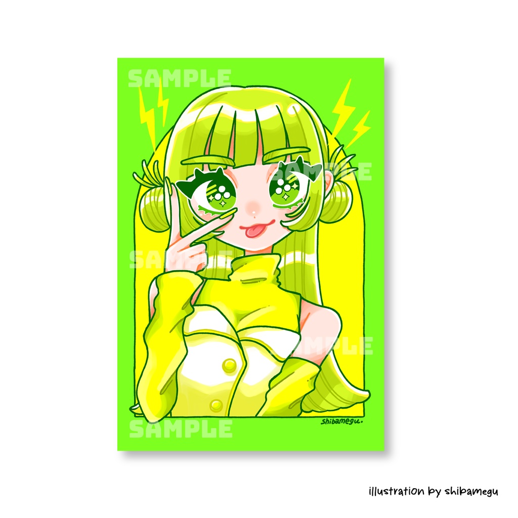 ゆるぽっぷガールズ2|ポストカード5枚セット