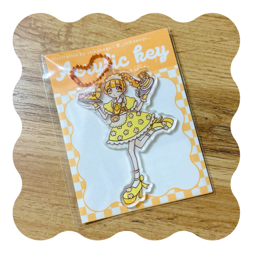 kuma hana cafe * アクリルキーホルダー