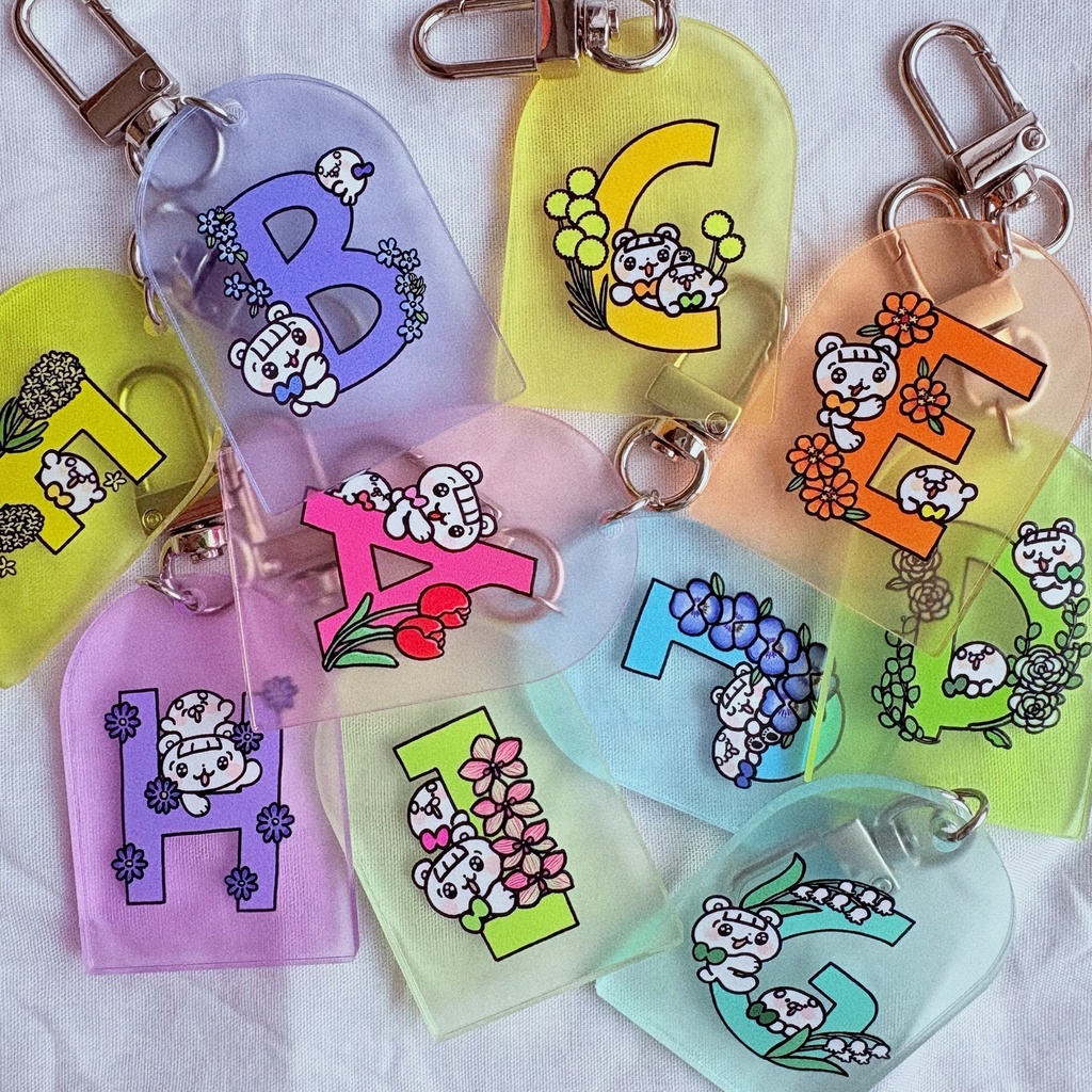 FROWER×ALPHABET ランダムキーホルダーガチャ