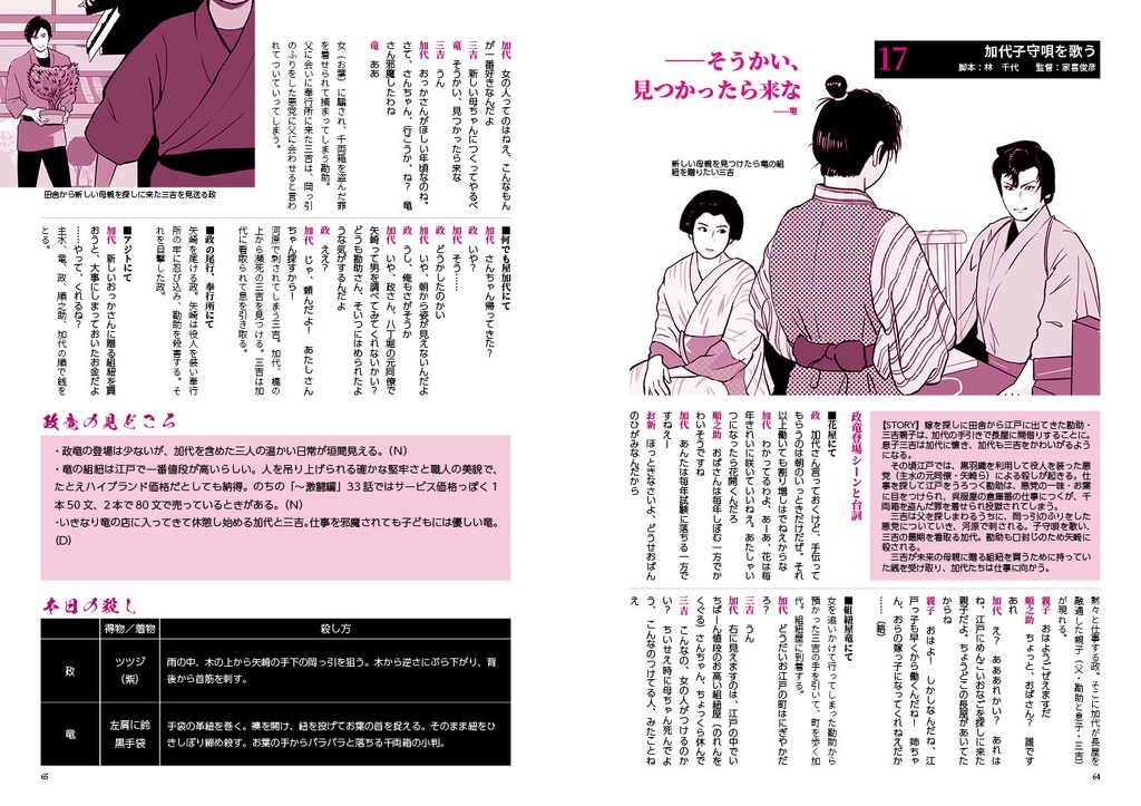 【再版】必殺仕事人V 政&竜 全セリフ集