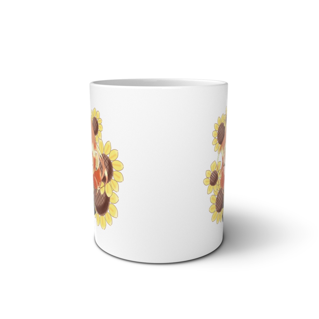 「なっちゃんとヒマワリ」マグカップ