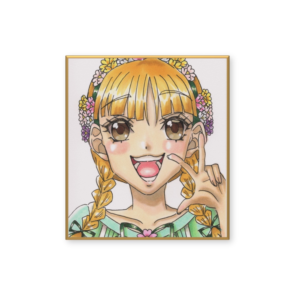 ポランちゃん ミニ色紙