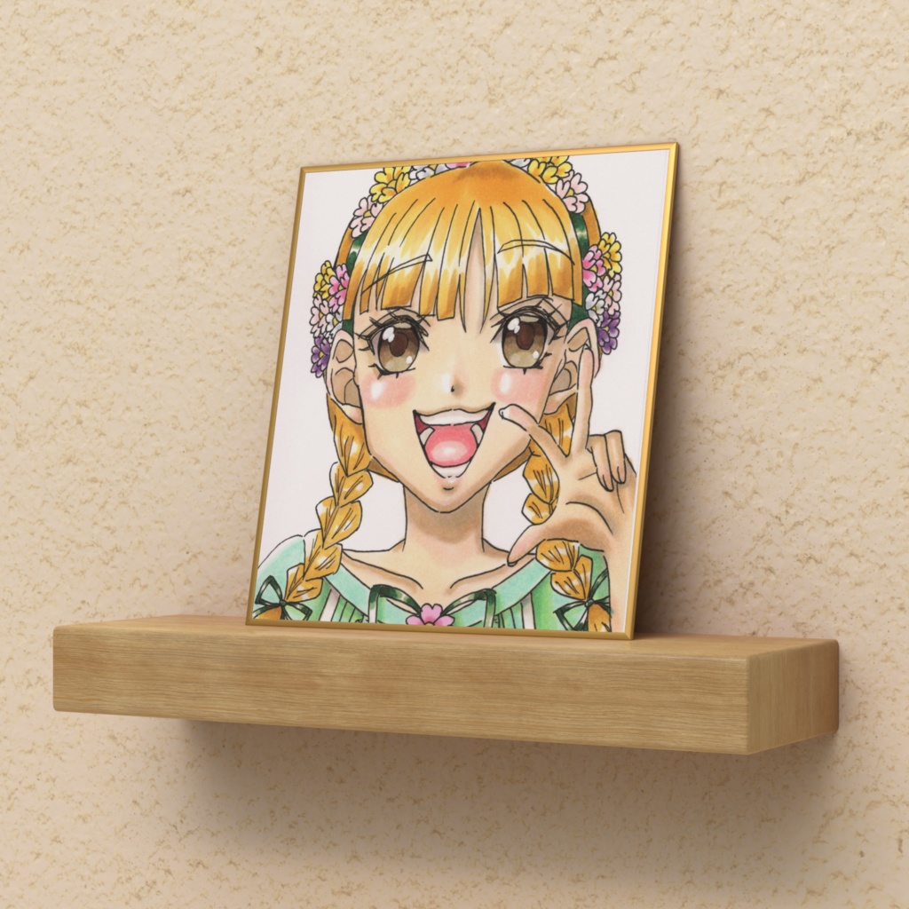 ポランちゃん ミニ色紙