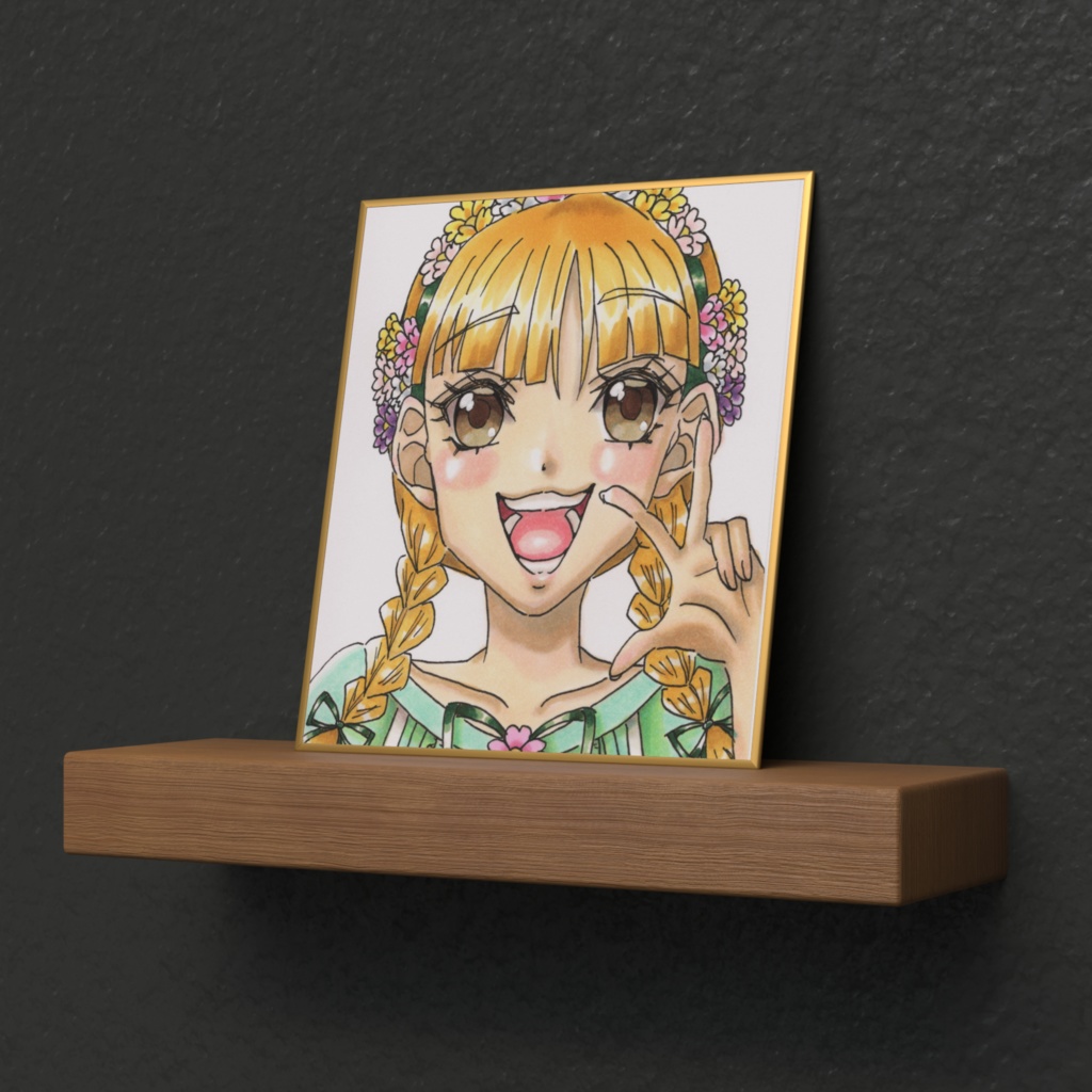 ポランちゃん ミニ色紙