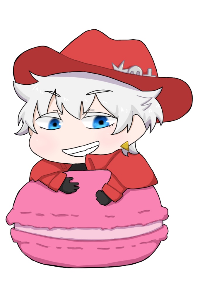 吸死マカロンアクキー ロナルド