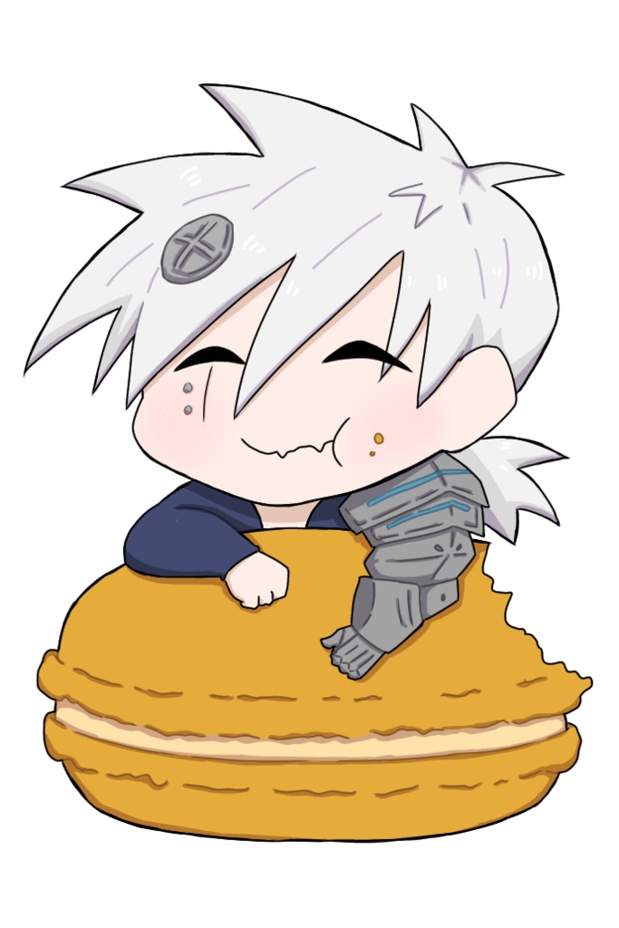 吸死マカロンアクキー サテツ
