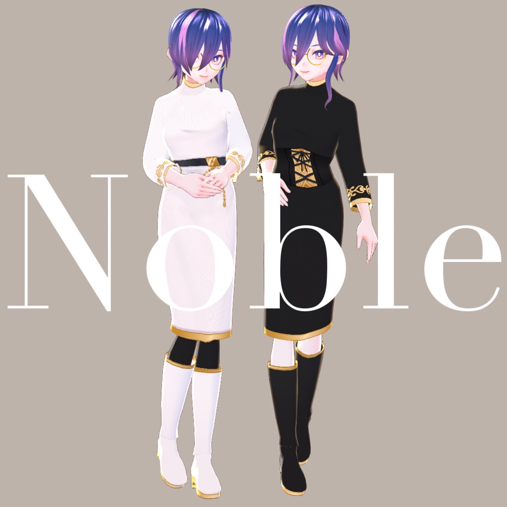 【無料版有】Noble【VRoidベータ版用】