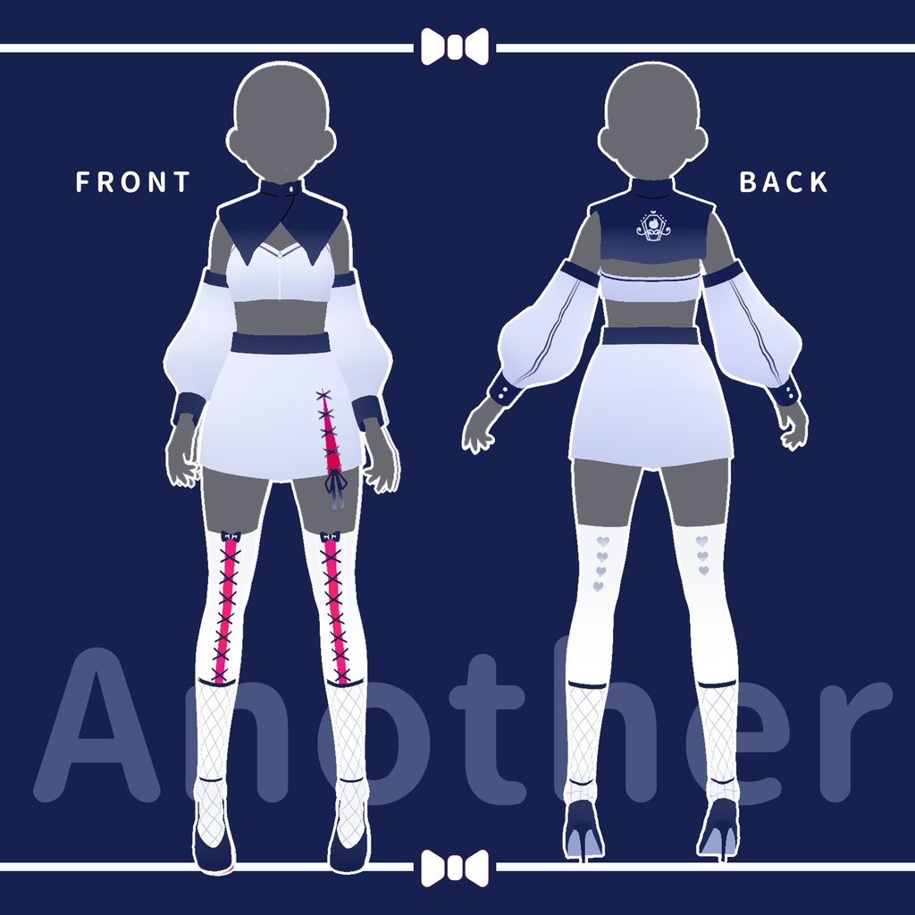 【試着有】SNOW WHITE【VRoid用】