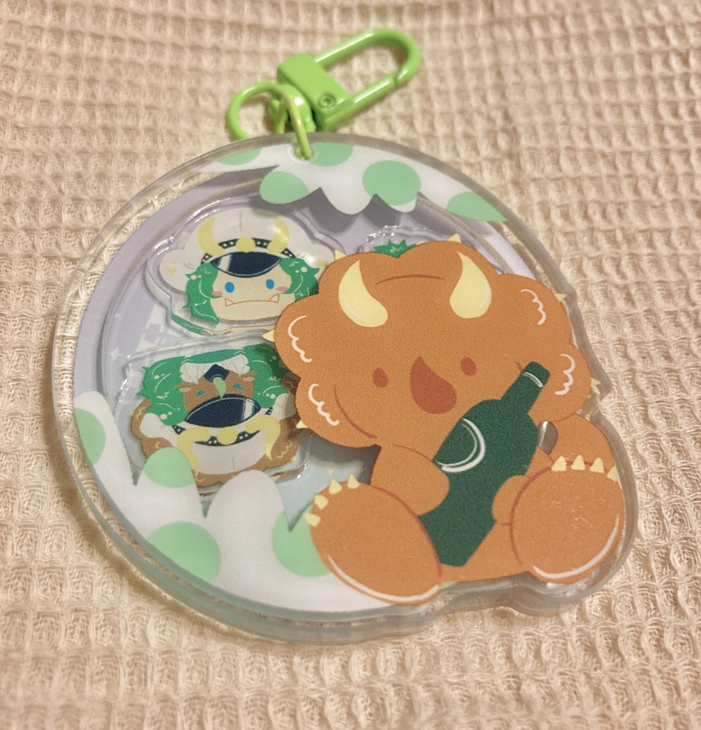 ササキさんシャカシャカアクリルキーホルダー