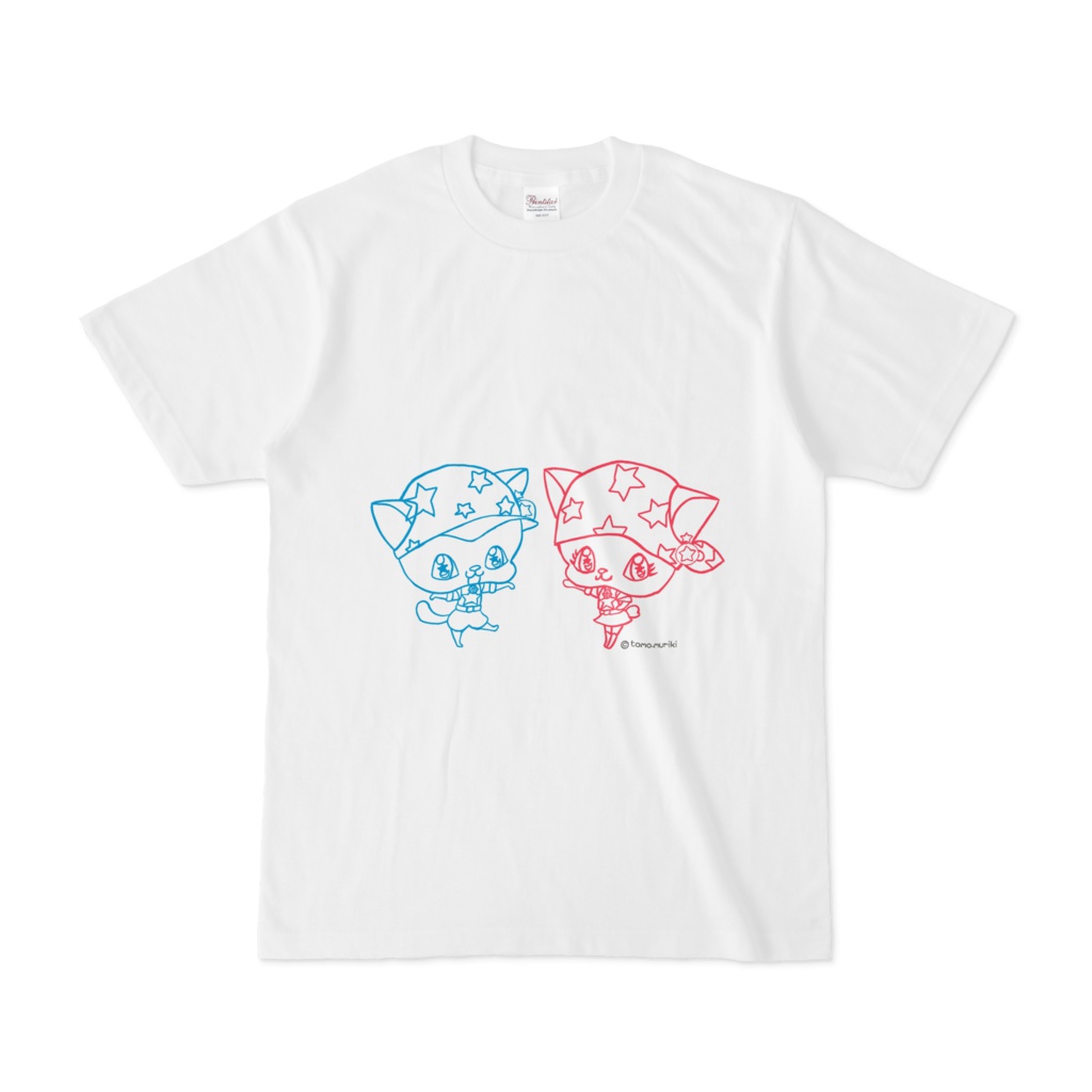 『星屑職人ニャラクシー』テラとティエラのTシャツ