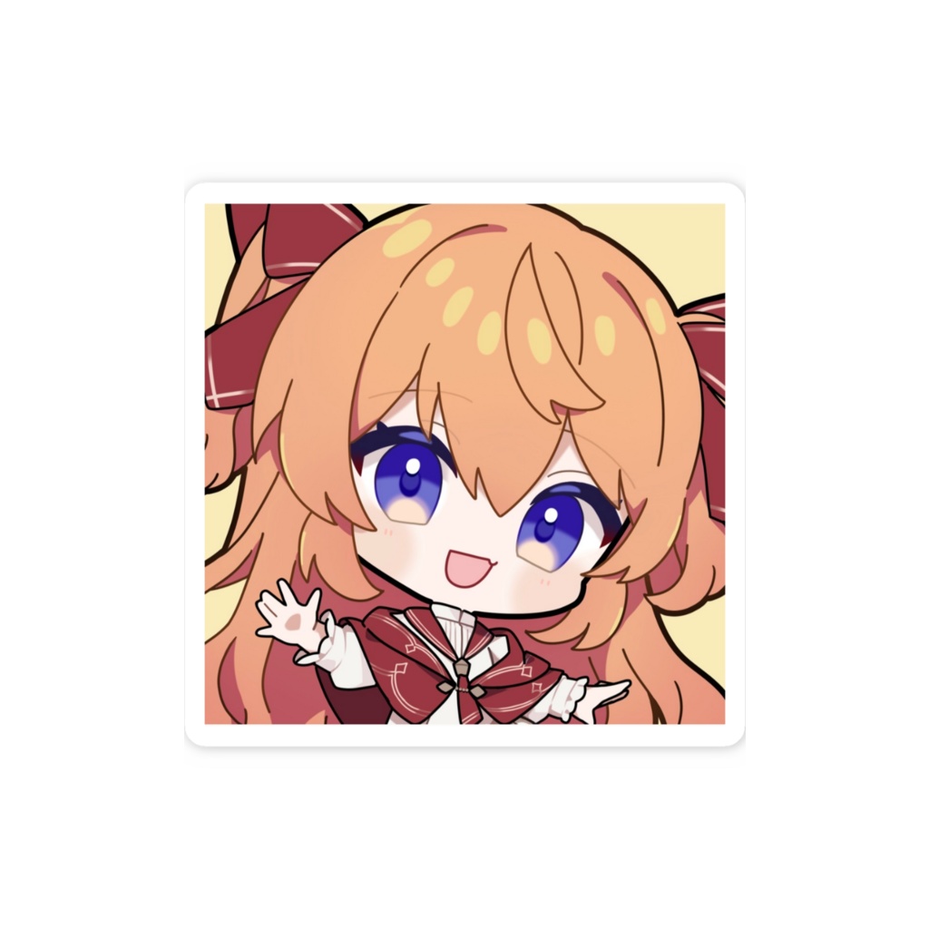 見てるよステッカー(梓亜SD)