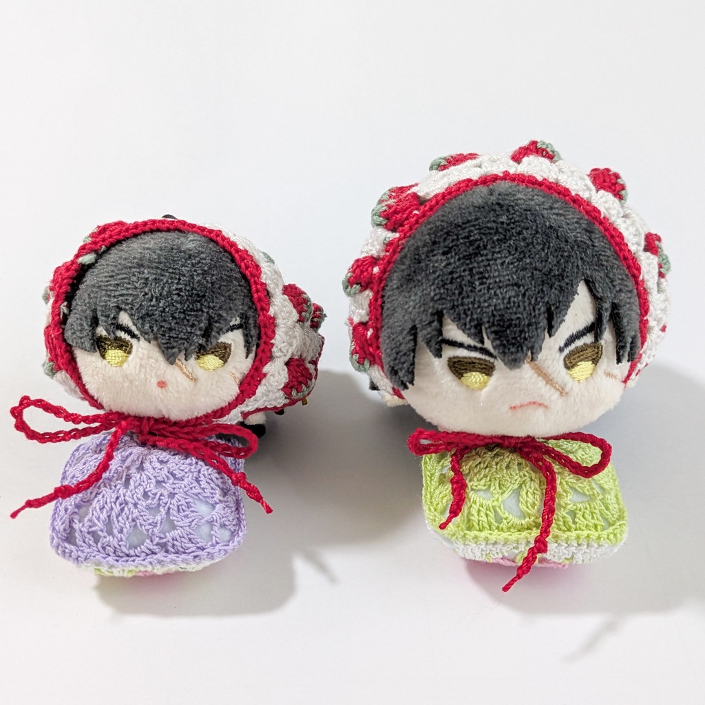 【ぬい用】いちごバブーシュカ🍓