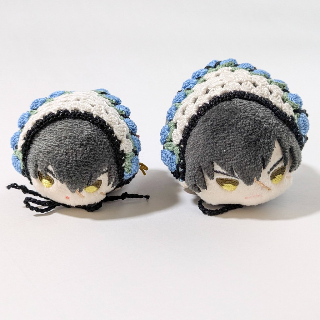 【ぬい用】ネモフィラ畑のバブーシュカ💠