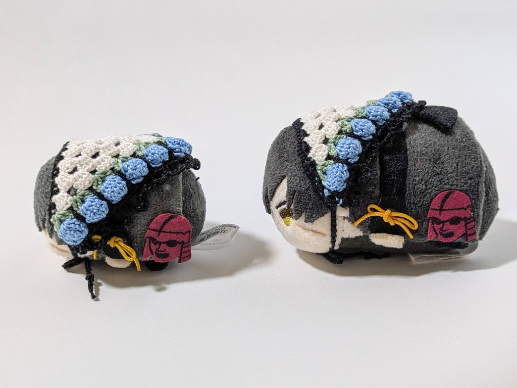 【ぬい用】ネモフィラ畑のバブーシュカ💠