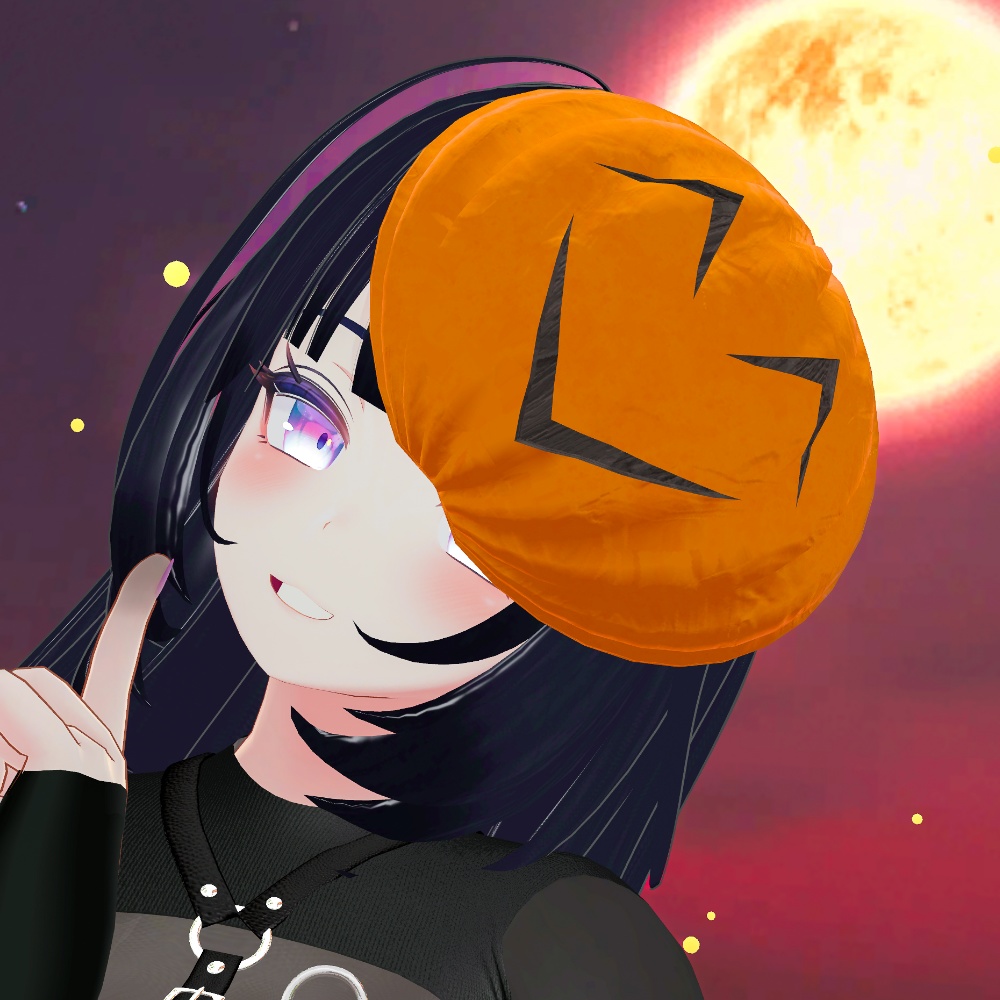 かぼちゃのお面