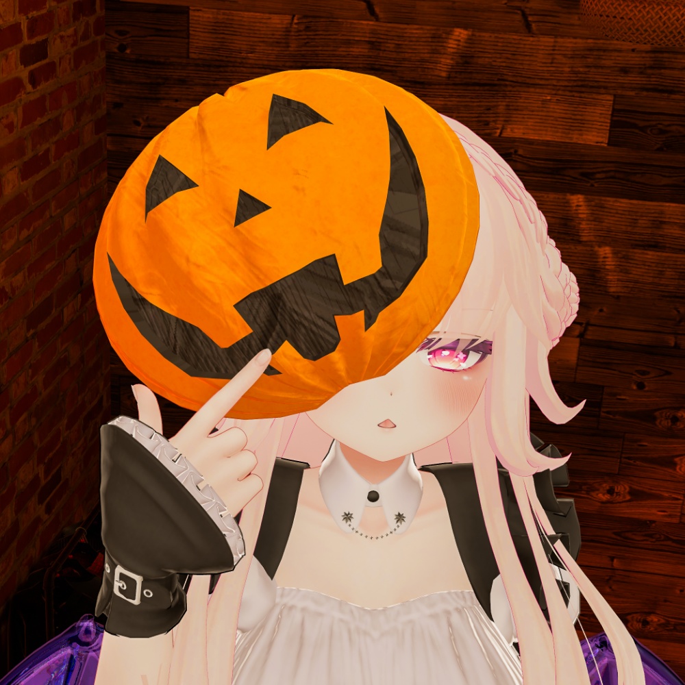 かぼちゃのお面