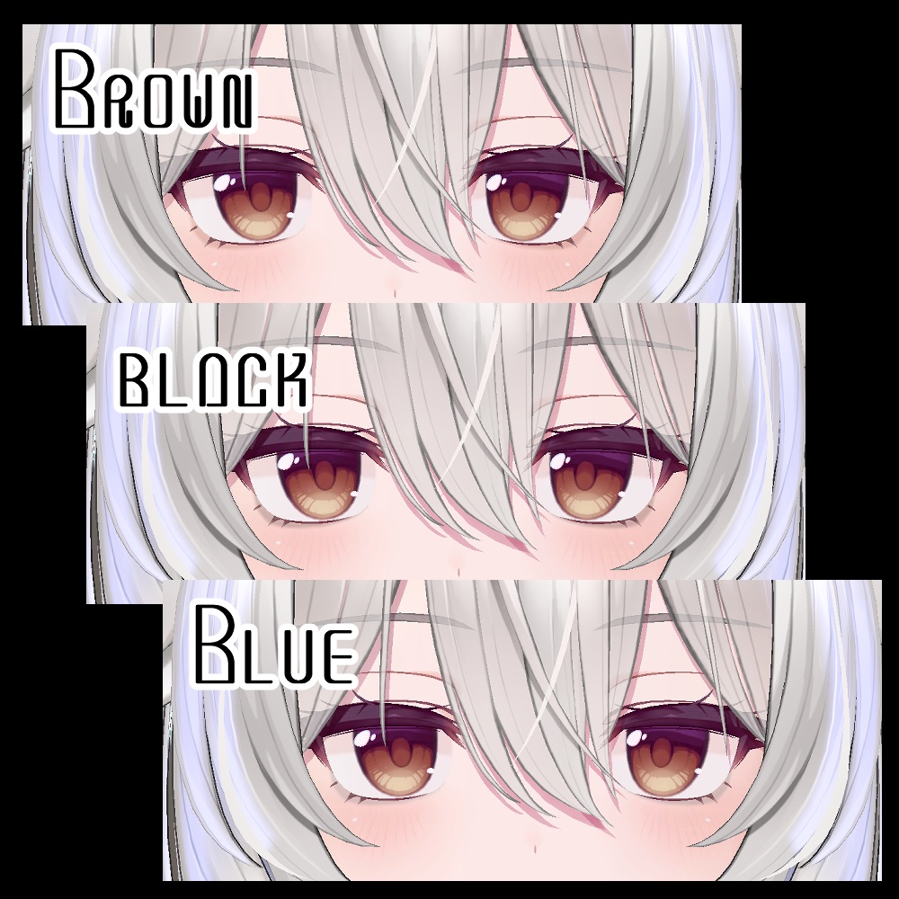 ミルティナちゃん用 ほんのりクマテクスチャ