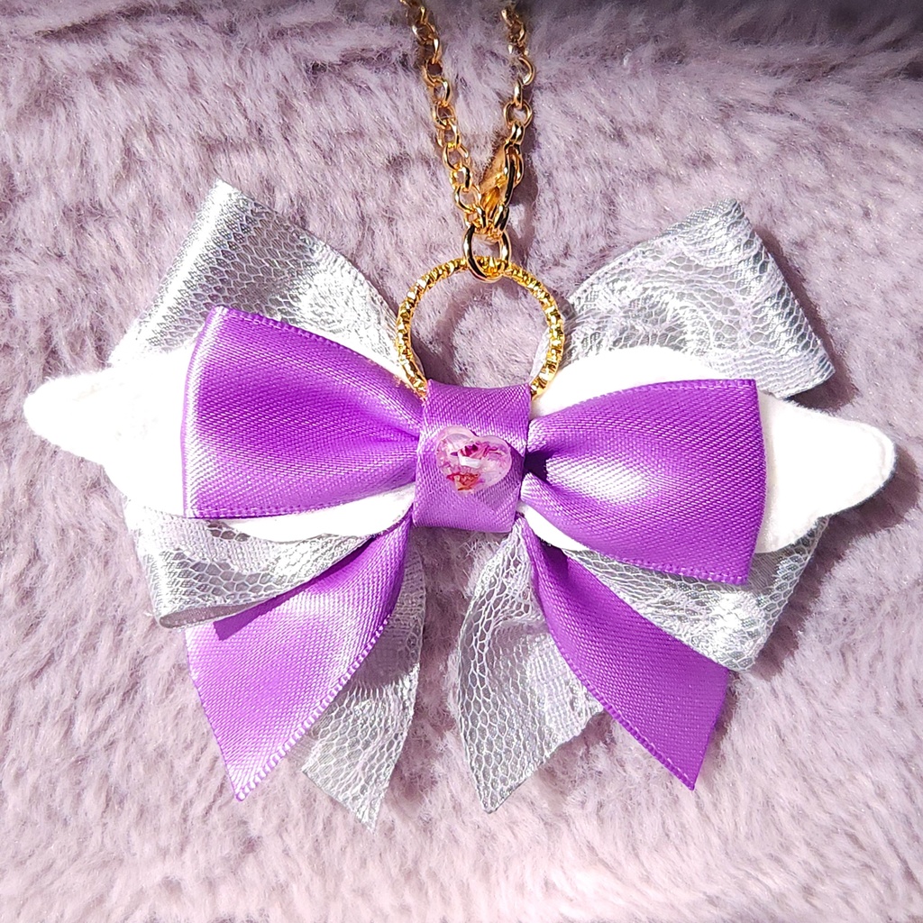 トワツガイ モチーフリボンチャーム