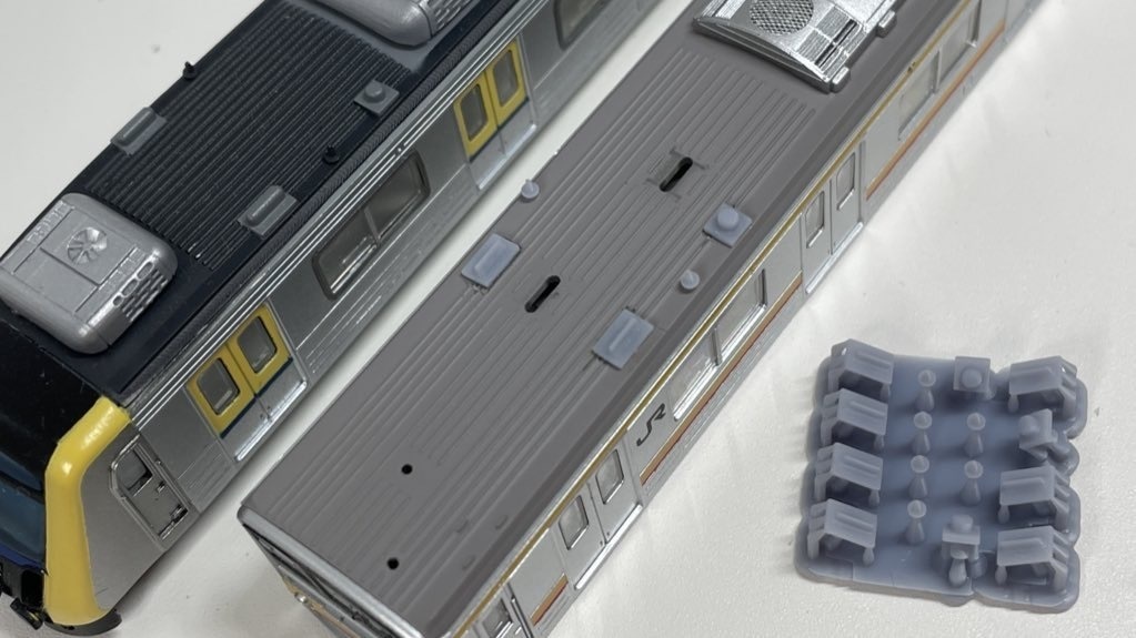 【漢江電鉄】205系チュドゥンイ化パーツ【Nゲージ】