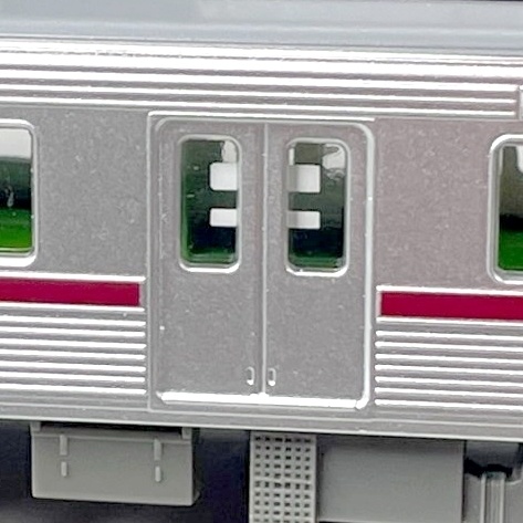 【EZドアステッカー】汎用C：戸当たり貫通2段